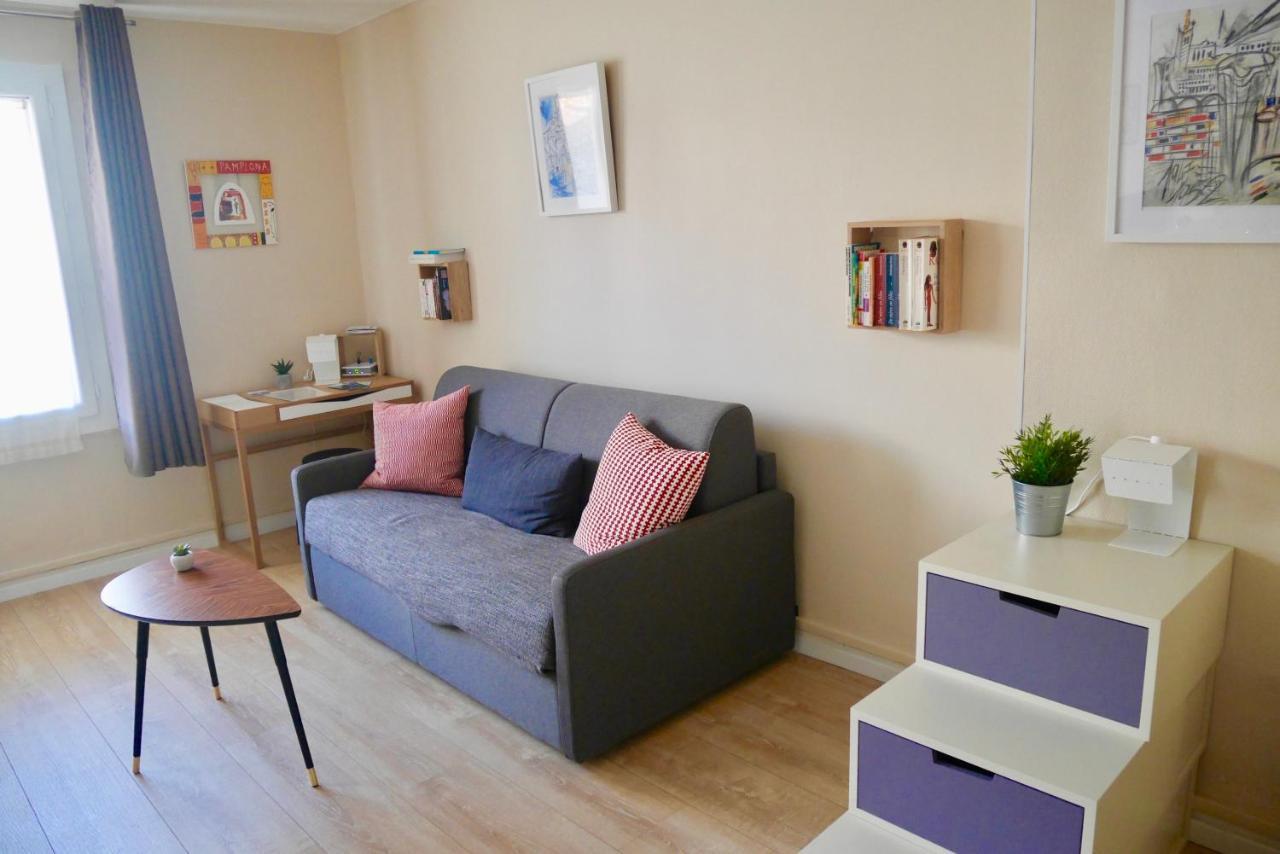 Studio Avec Balcon Amenage Et Wifi A Marseille A 2 Km De La Plage Marselha Exterior foto