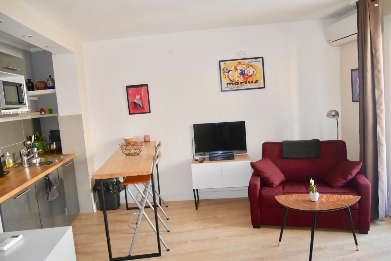 Studio Avec Balcon Amenage Et Wifi A Marseille A 2 Km De La Plage Marselha Exterior foto